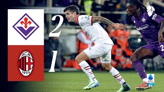 Pulisic equalizes but we fall short in Florence  Fiorentina 21 AC Milan  Highlights Serie A [upl. by Dauf]