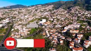 Madeira Island  Full Drone Funchal 2020 Música Tradicional Madeirense  Vista do Mar Portugal [upl. by Aylatan256]