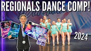 2024 Regionals Dance Competition with Hallie amp Livvy  Hallie Steps In To Fill Last Minute Routine [upl. by Ignaz]