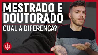 🔥MESTRADO E DOUTORADO QUAL A DIFERENÇA   O QUE É PÓSGRADUAÇÃO [upl. by Narol]