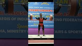 IWLF NATIONAL SENIOR JUNIOR AND YOUTH WEIGHTLIFTING CHAMPIONSHIPS202324ITANAGARARUNACHAL PRADESH [upl. by Cathee356]