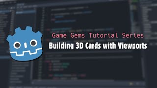 Godot 4 Tutorial  3D Cards for TCGs using Viewports [upl. by Killarney]