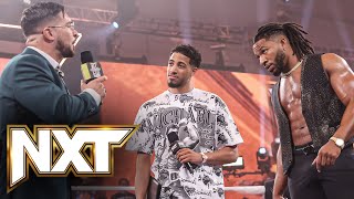 FULL SEGMENT NBA AllStar Tyrese Haliburton appears on NXT NXT highlights Sept 17 2024 [upl. by Leesen]