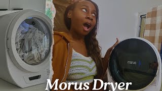 Morus Portable Dryer RCA 21 CU Washing Machine 2yr Review [upl. by Nediarb]