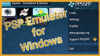 How to play PSP games on computer Install PSP Emulator PPSSPP on Windows [upl. by Assiron]