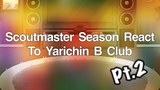 Scoutmaster Season React To Yarichin B Club PT2  ⚠️YBC SPOILERS⚠️  Short Video [upl. by Safire]