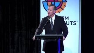 William McRaven comments at 2015 Distinguished Citizen Award Dinner [upl. by Buzzell]