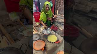 Delicious Chapti Pitha Making in roadside market 😋foodlover spicy chaptipitha tasty streetfood [upl. by Benjamin168]