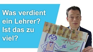 Was VERDIENT ein LEHRER Ist das ZU VIEL Gehalt Lehrerin Lehramtstudium  M Wehrle [upl. by Champaigne]