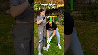 Reflex Challenge vs Courtois 🙈🧤 [upl. by Christabelle]