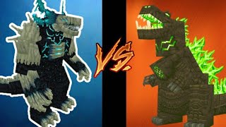 Tremorzilla normal and enchant vs Wardenzilla new [upl. by Alarise]