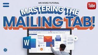 Ms Word Mailings Tab In Hindi  How to use Mailings Tab Microsoft Word  Ms Word Mailings Menu [upl. by Kinchen320]