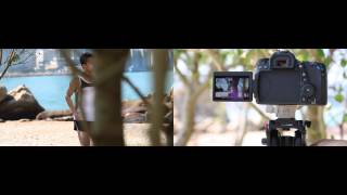 Canon EOS 70D Demo  Tracking Shot  Dolly Shot [upl. by Inotna388]