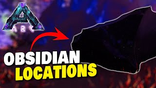 WHERE TO FIND OBSIDIAN ON ABERRATION IN ARK SURVIVAL ASCENDED [upl. by Asilej]