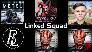 ИГРОФИЛЬМ Прохождение всех игр от Linked Squad  Metel Horror Escape Joker Show  SchoolBoy Runaway [upl. by Arreik757]