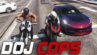 Dept of Justice Cops 101  Moto Vloggers Criminal [upl. by Dnalyk]