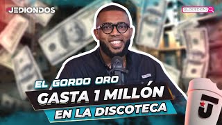 EL GORDO ORO REGALA 30 MIL PESOS DE PROPINAS EN LAS DISCOTECAS LOS JEDIONDOS [upl. by Elahcar]