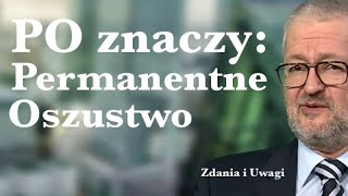 PO znaczy Permanentne Oszustwo [upl. by Ardell]