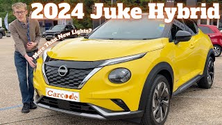 Nissan Juke Hybrid 2024 Update Review UK4K  Carcode [upl. by Alana]