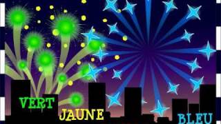 Les feux dartifice  The fireworks  Comptine  Nursery rhyme [upl. by Rebeka]