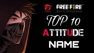 10 Name for free fire name  Unique Name free fire  free fire Nick name  Attitude name free fire [upl. by Corette]