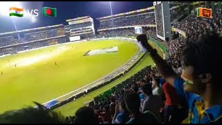 Sri lanka Crowd Crazy Celebration on INDIA Victory Nidahas Trophy 2018 Final [upl. by Salahcin]