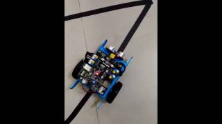 mBot right angle Line Following [upl. by Husha]