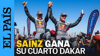 DAKAR  Carlos Sainz gana su cuarto Rally Dakar a los 61 años  EL PAÍS [upl. by Lucine]