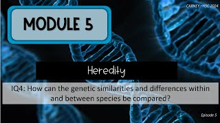 Module 5 Episode 5 Genetic Variation [upl. by Cazzie]