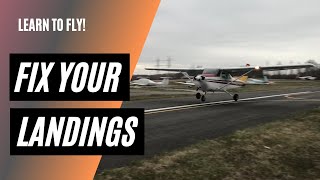 My Best Tip for Great Landings  Airspeed is King  Private Pilot Training [upl. by Matthaus]