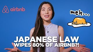 50000 Airbnb Listings Shut Down in Japan [upl. by Tailor]