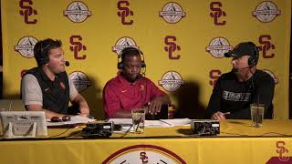 Trojans Live 925  Clay Helton [upl. by Eilsehc9]