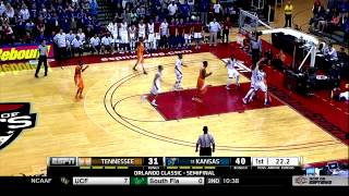 Tennessee Basketball vs Kansas Highlights [upl. by Merla819]