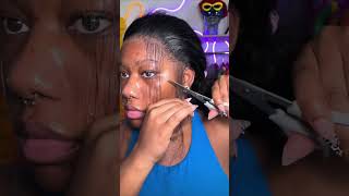 wig install ASMR✨𝑯𝒂𝒊𝒓 𝒊𝒏𝒇𝒐 13x4 Frontal Wig  Loose Wave Glueless Lace PreBleached Knots 26inch [upl. by Brozak768]