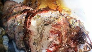 Cuisine Melissa Rotis de veau farcis au four مطبخ ميليسا كهينا لحم محشي ومحمر في الفرن لا يفوتكم [upl. by Emmaline]