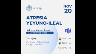 ATRESIA YEYUNO ILEAL  CIRUPED JAVERIANA [upl. by Ecinhoj]