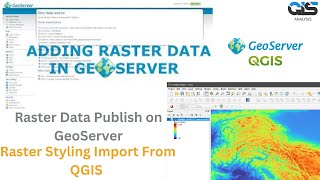 How to add color Raster on GeoServer Using QGIS Style Layer  GeoSerever  QGIS  Part 2 [upl. by Roscoe89]