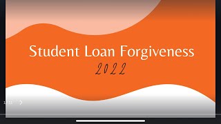 Student Loan Forgiveness Announcement  Fafsa is Down [upl. by Gittel]