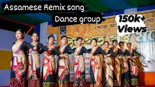 Assamese Remix song group dance [upl. by Lyndell]