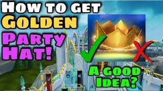 HOW to OBTAIN the NEW GOLDEN PARTY HAT  Tradeable Rares Discussion  Runescape 3 2021 [upl. by Holsworth]