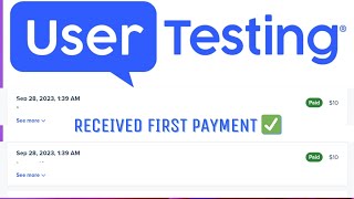 Usertesting First payment received ✅ How I Qualified screener 🤔 [upl. by Nita]