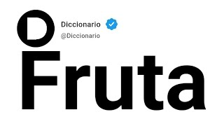 Fruta Significado En Español [upl. by Nosemaj]