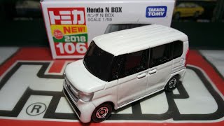 6月新 June newTomica unboxing no106 Honda NBox [upl. by Macpherson]