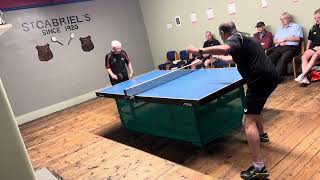 Northumbria Premier League  171024  Howard McCain v Steven Dickinson long pips black [upl. by Eb]