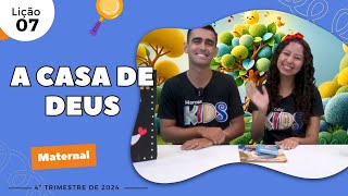 A CASA DE DEUS  História Bíblica  Infantil [upl. by Amrak]