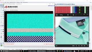 collar design hqpds pogaram jacquard meching nur islam knitting vlogs [upl. by Analem]