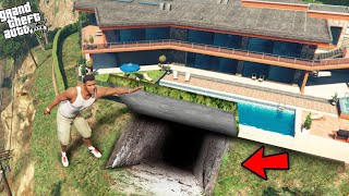 I Found An Underground Bunker Under Franklin House in GTA 5 [upl. by Isnan]