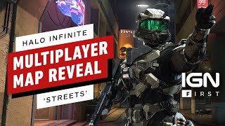 Halo Infinite ‘Streets’ Multiplayer Map Revealed  IGN First [upl. by Jen]