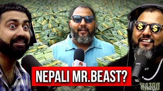 Sajan Shrestha Manifesting to Become Nepali Mr Beast [upl. by Amersham]