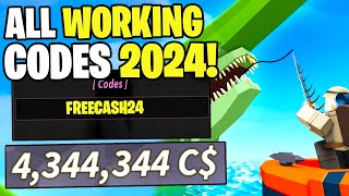 NEW ALL WORKING CODES FOR FISCH IN NOVEMBER 2024 ROBLOX FISCH CODES [upl. by Daughtry]